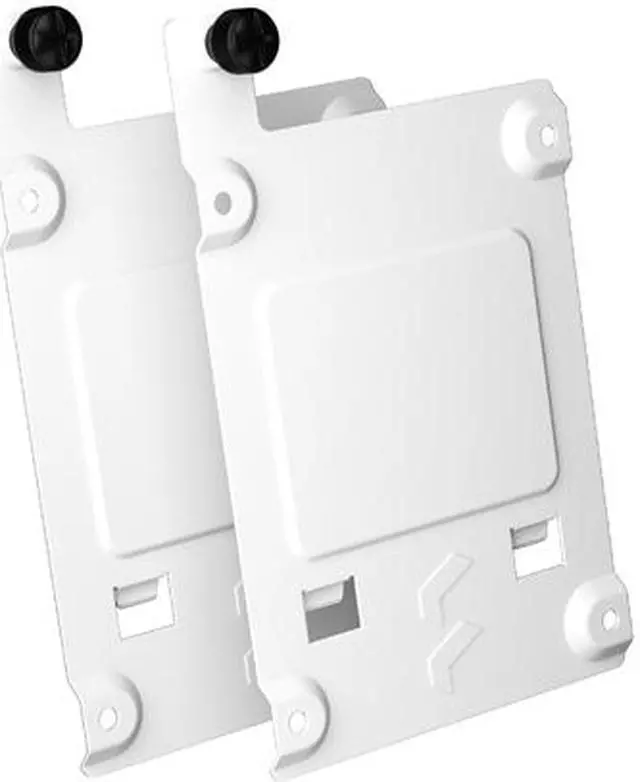 Alt view image 2 of 3 - Fractal Design FD-A-BRKT-002 SSD Bracket Kit - Type-B for Define 7 Series and Compatible Fractal Design Cases - White (2-pack)