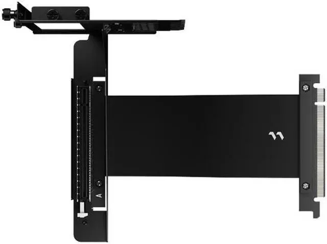 Alt view image 2 of 6 - Fractal Design Flex B-20 PCIe 3.0 x16 Vertical GPU Riser with Bracket, FD-A-FLX1-001