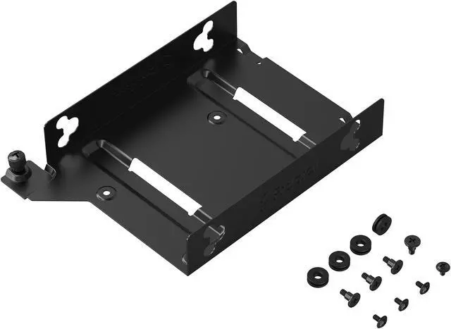 Alt view image 3 of 4 - Fractal Design Hard Drive Tray Kit - Type D for Pop Series and Other Select Fractal Design Cases - Black