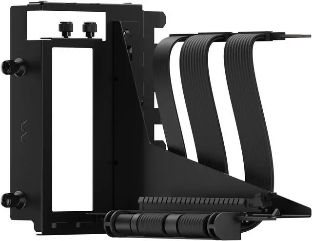 Alt view image 5 of 8 - Fractal Design Flex 2 PCIe 4.0 x16 Black Vertical GPU Riser with Bracket