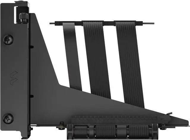 Alt view image 6 of 8 - Fractal Design Flex 2 PCIe 4.0 x16 Black Vertical GPU Riser with Bracket