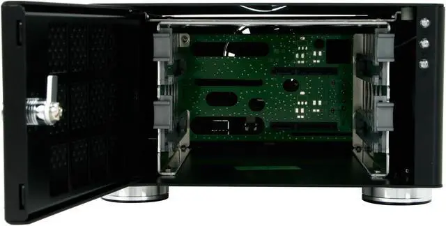 Alt view image 2 of 5 - LIAN LI EX-20 2 x 3.5" Black SATA I/II USB 2.0 & eSATA External Enclosure
