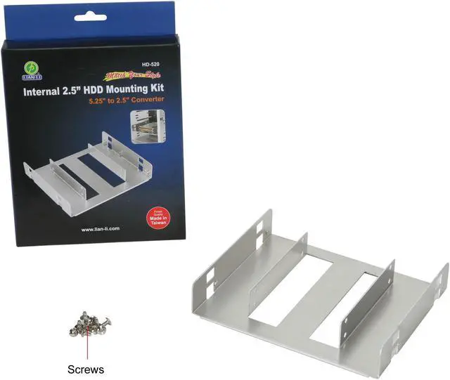 Alt view image 4 of 4 - LIAN LI HD-520 Internal 2.5" HDD / SSD Mounting Kit