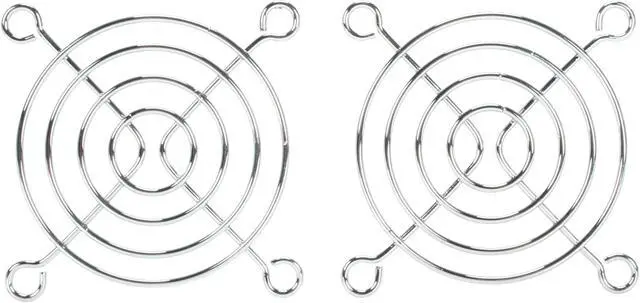 Alt view image 2 of 3 - Bgears Fan Grill 60mm steel chrome finished fan grill (2 pieces Pack)