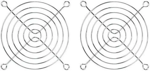 Alt view image 2 of 3 - Bgears Fan Grill 90mm steel chrome finished fan grill (2 pieces Pack)
