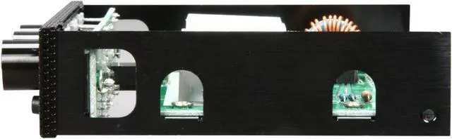 Alt view image 3 of 5 - Rheosmart 3 Fan Controller 3.5" Bay 3 Channel 30W Fan Controller Panel (Black)