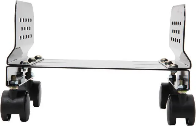 Alt view image 2 of 5 - Syba SY-ACC65057 Steel PC Stand for ATX Case with Adj. Width with Caster wheels - Black