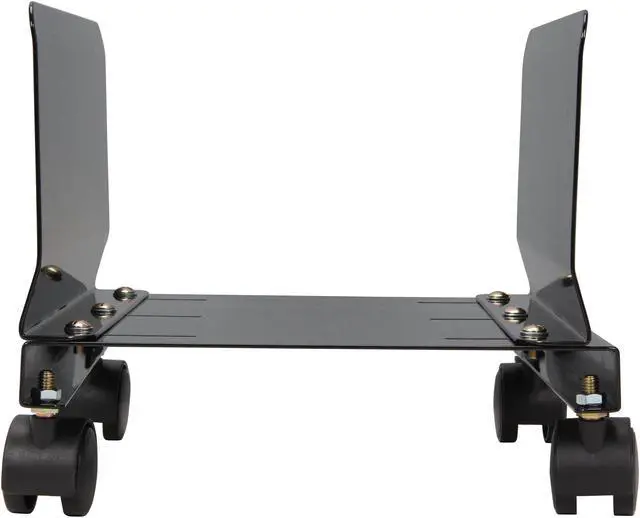 Alt view image 4 of 5 - Syba SY-ACC65063 All Metal, Heavy Duty CPU Stand/Roller, Tall Walls, Castors, Black Color