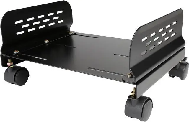 Main image of Syba SY-ACC65079 Metal Mobile Desktop Tower Computer Rolling Stand with Adjustable Width and Caster Wheels