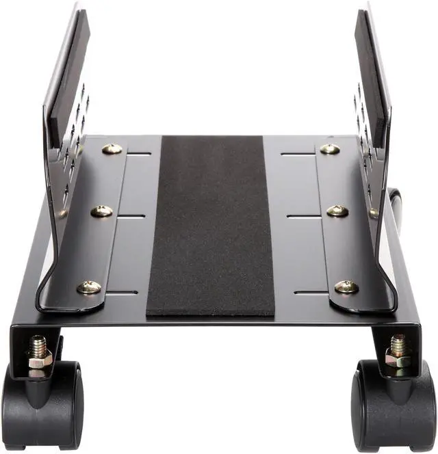 Alt view image 4 of 7 - SYBA SY-ACC65093 Slim PC or UPS Metal Floor Stand with Adjustable Width and Caster Wheels