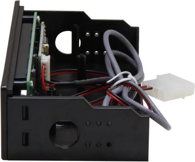 Alt view image 3 of 5 - nMEDIAPC Black Aluminum Panel PRO-LCD-B Media Center Programmable LCD
