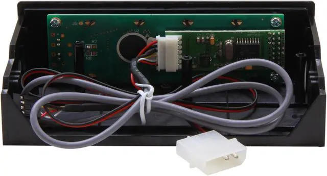 Alt view image 4 of 5 - nMEDIAPC Black Aluminum Panel PRO-LCD-B Media Center Programmable LCD