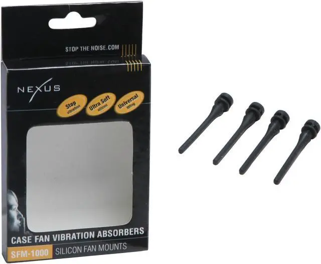 Alt view image 3 of 3 - Nexus SFM-1000 Silicon Fan Mounts, 4 pieces