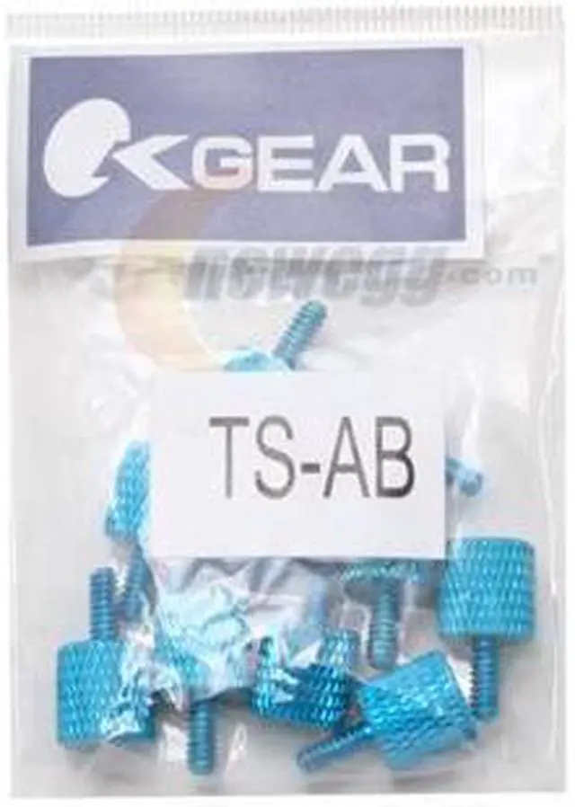 Main image of OKGEAR TSAB 10pcs Anodized Aluminum Thumb Screw in Blue Color