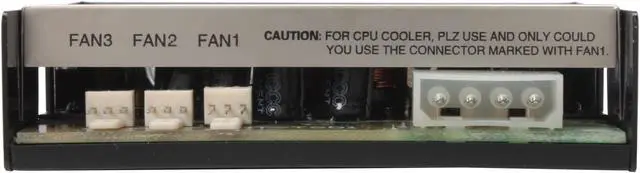 Alt view image 3 of 6 - internal fan control panel