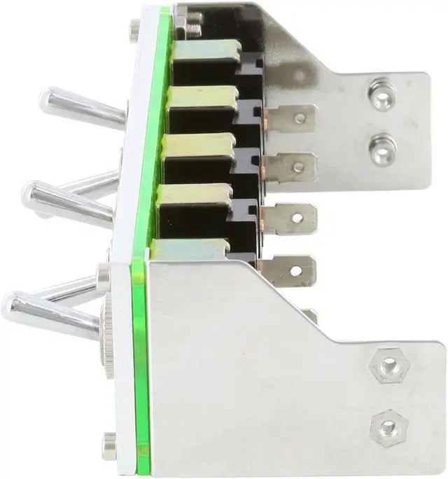 Alt view image 2 of 9 - Lamptron 5.25" 5-channel fan controller, 100w/channel, on/off switch, molex 4-pin fan connectors