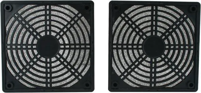 Alt view image 3 of 3 - Masscool FFT-2P-120MM 120mm ABS plastic foam fan filter (2-pack)