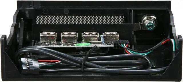 Alt view image 4 of 5 - NZXT BUNKER 5.25" Bay USB Locking Device