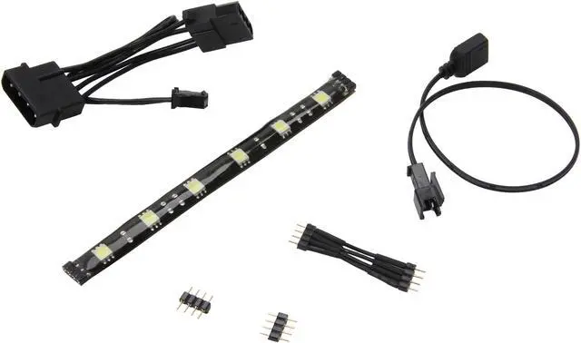 Alt view image 4 of 5 - BitFenix BFA-ACL-12WK6-RP Alchemy Connect LED-Strip White 12cm