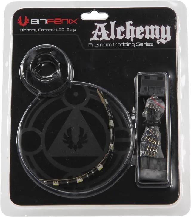 Alt view image 5 of 5 - BitFenix BFA-ACL-12WK6-RP Alchemy Connect LED-Strip White 12cm
