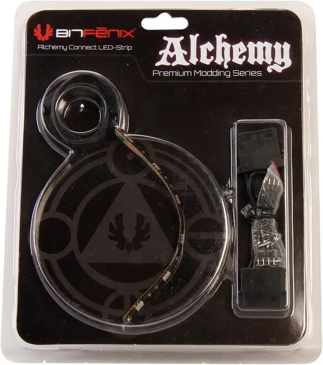 Alt view image 5 of 5 - BitFenix BFA-ACL-12RK6-RP Alchemy Connect LED-Strip Red 12cm