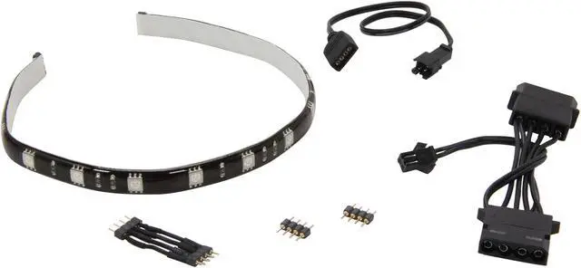 Alt view image 4 of 5 - BitFenix BFA-ACL-30OK15-RP Alchemy Connect LED-Strip Orange 30cm
