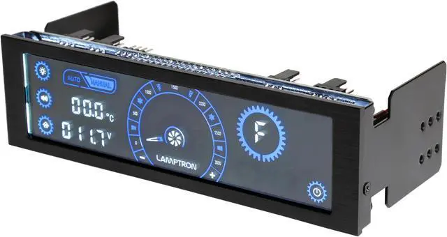Main image of Touch-based (Blue LED) Intelligent Fan Controller with PWM Fan Control