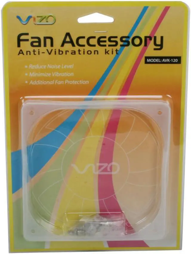 Main image of VIZO VIZO-AVK-120 Anti-Vibration Kit for 120mm Fan