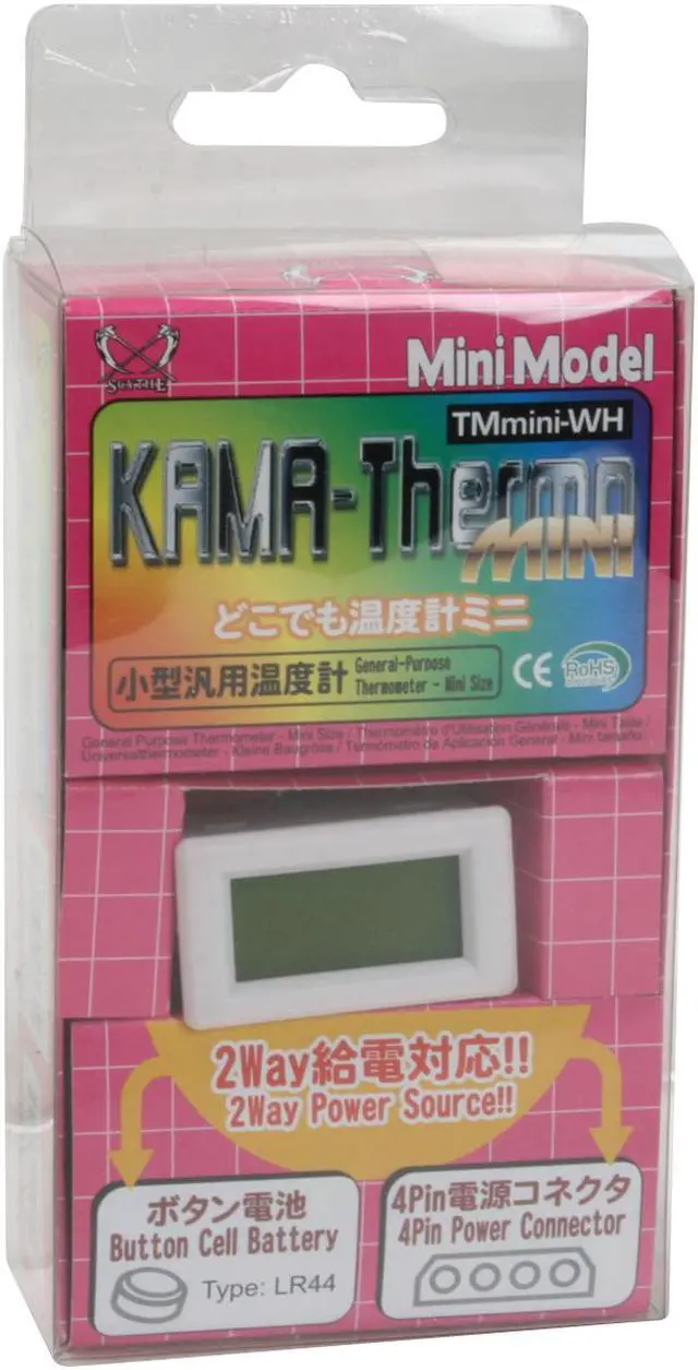 Alt view image 5 of 5 - Scythe TMMINI-WH Kama Thermo Mini Super Compact Thermometer