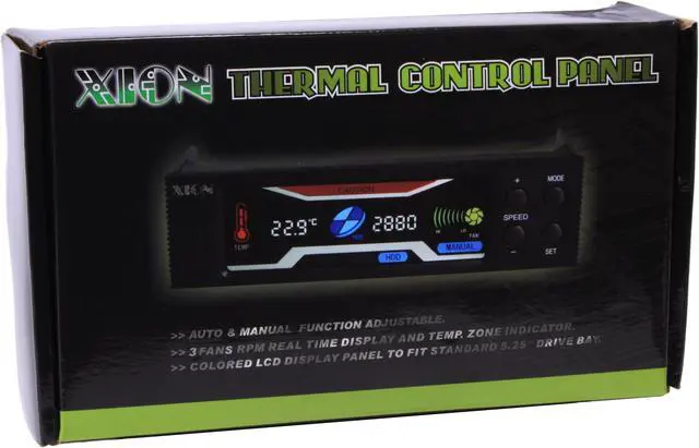 Alt view image 10 of 10 - Color LCD Thermal Control Panel