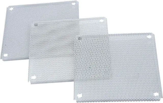 Main image of APEVIA FF-120SV 120mm Silver Fan Filter 3 in 1 pack