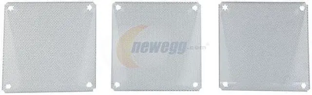 Alt view image 2 of 3 - APEVIA FF-120SV 120mm Silver Fan Filter 3 in 1 pack