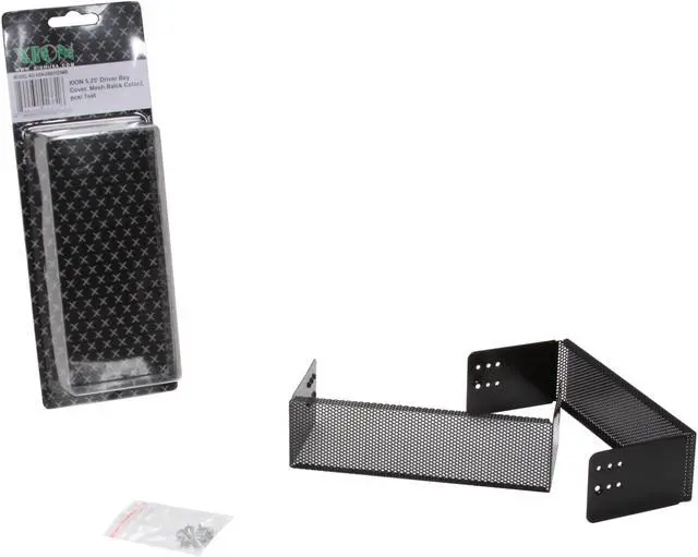 Alt view image 3 of 3 - Xion XON-DRBY525MB 5.25" Driver Bay Cover Kit, Mesh, Black