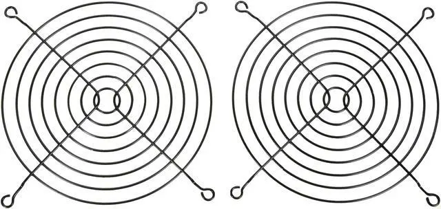 Alt view image 2 of 4 - APEVIA G-140MM 140mm Fan Grill 2 in 1 pack