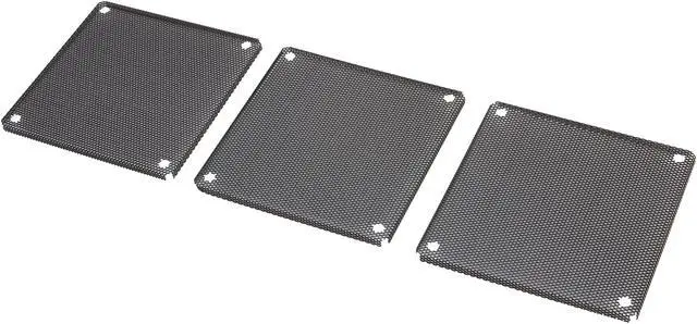 Main image of APEVIA FF-120BK 120mm Black Fan Filter 3 in 1 pack