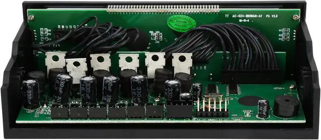 Alt view image 4 of 6 - Thermaltake Commander F6 RGB LCD 6 Channel Single 5.25” Bay Fan Controller AC-024-BN1NAN-A1