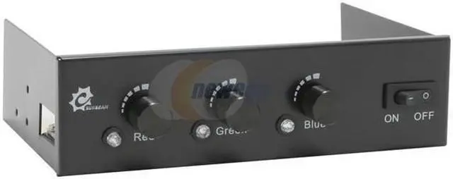 Main image of 5.25" Light Front Panel (Chameleon) Black Panel