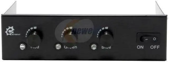 Alt view image 2 of 5 - 5.25" Light Front Panel (Chameleon) Black Panel