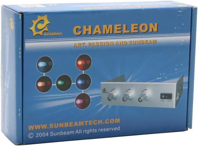 Alt view image 5 of 5 - 5.25" Light Front Panel (Chameleon) Black Panel