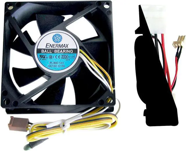 Main image of ENERMAX UC-001B-TC 80mm Case Cooling Fan