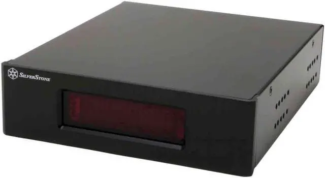 Main image of Silverstone SST-FP54-B Black Case Front Panel With VFD Display