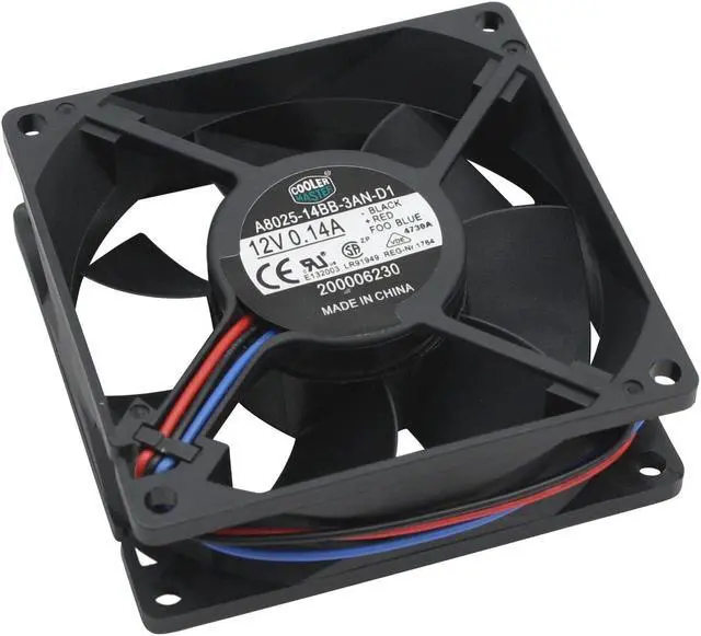Alt view image 2 of 4 - COOLER MASTER SAF-S84-E1 80mm Case Cooling Fan