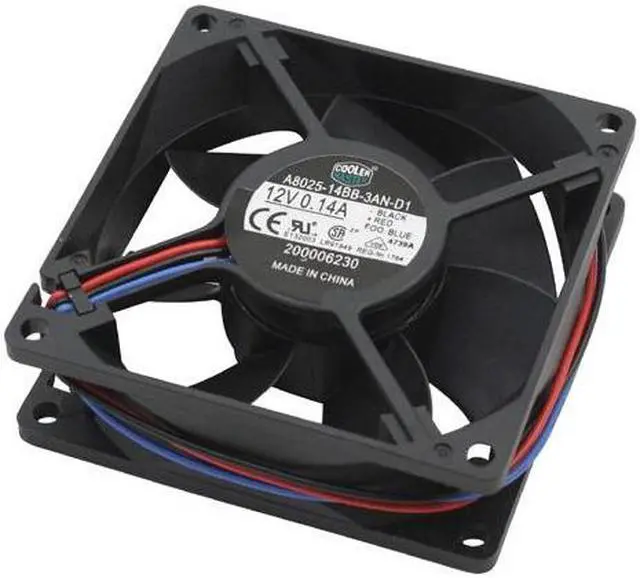 Alt view image 3 of 4 - COOLER MASTER SAF-S84-E1 80mm Case Cooling Fan