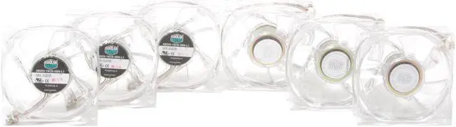 Main image of COOLER MASTER R4-L8S-18SB 80mm Blue LED 6-in-1 Value Cooling Pack