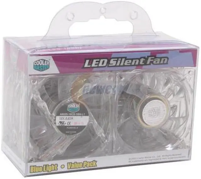 Alt view image 3 of 3 - COOLER MASTER R4-L8S-18SB 80mm Blue LED 6-in-1 Value Cooling Pack