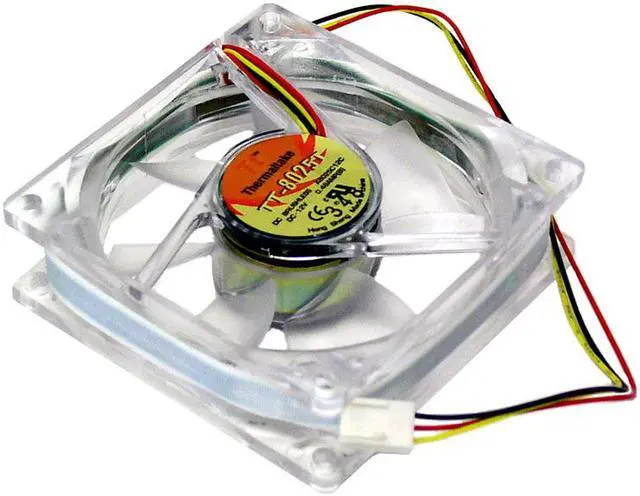 Alt view image 2 of 4 - Thermaltake A2016 80mm Blue LED Case Cooling Fan