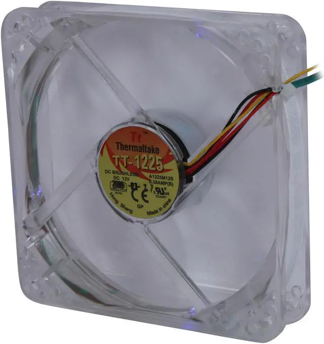 Alt view image 2 of 6 - Thermaltake A1926 120mm Blue LED Case Fan