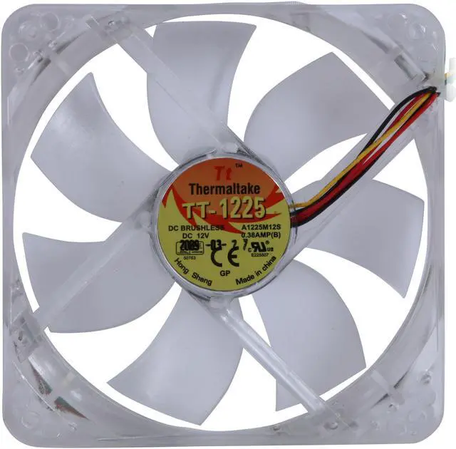 Alt view image 3 of 6 - Thermaltake A1926 120mm Blue LED Case Fan