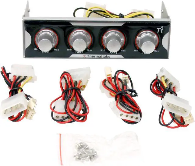 Alt view image 2 of 4 - 5.25" Drive Bay Kits - Fan Controller w/ LED Light