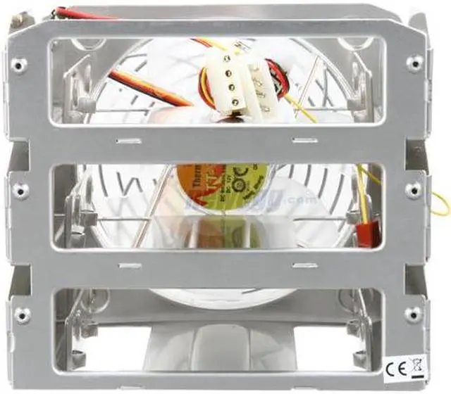 Alt view image 4 of 6 - Thermaltake A2309 iCage 5.25" bay convert to 3 x 3.5" HDD Module